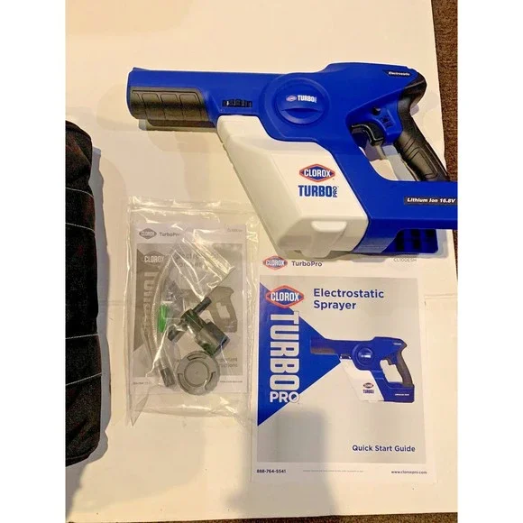 Clorox Turbo Pro Electrostatic Disinfectant Sprayer Cordless - NEW (SEE PHOTOS) - Picture 12 of 12